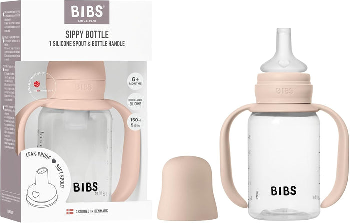BIBS Baby Sippy Bottle Spout Silicone (150ml)