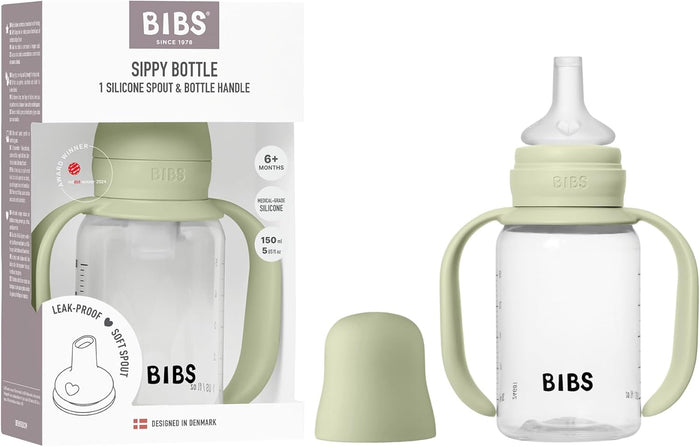 BIBS Baby Sippy Bottle Spout Silicone (150ml)