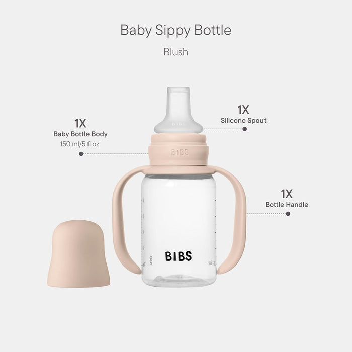 BIBS Baby Sippy Bottle Spout Silicone (150ml)