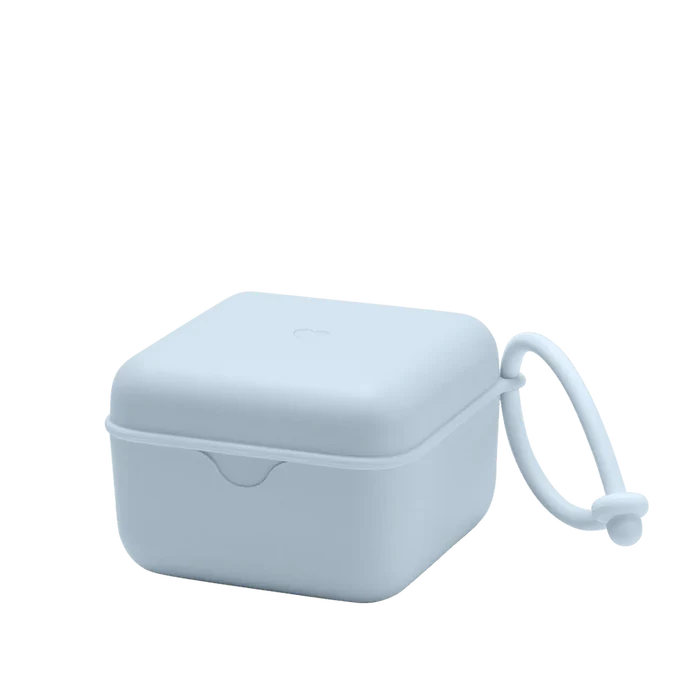 Bibs Pacifier Box Baby Blue