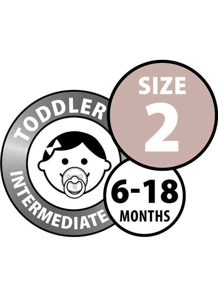 BIBS Pacifiers (6-18M) -Set Of 2.