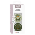 BIBS Pacifier Colour Holiday Leaf Latex - Pack of 2 (Size 1 )