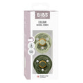 BIBS Pacifier Colour Holiday Leaf Latex - Pack of 2 (Size 2)