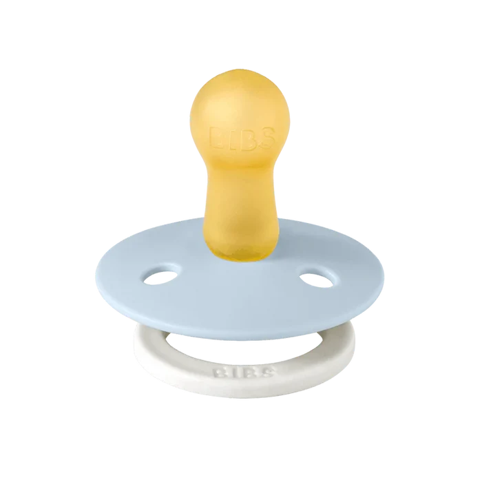 BIBS Pacifier Glow in The Dark Colour Latex (Size 1)
