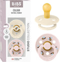 BIBS Pacifier Studio Colour Bumblebee Latex - Pack of 2 (Size 1)