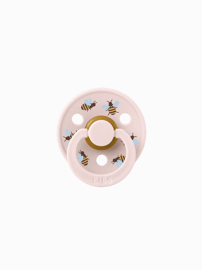 BIBS Pacifier Studio Colour Bumblebee Latex - Pack of 2 (Size 2)