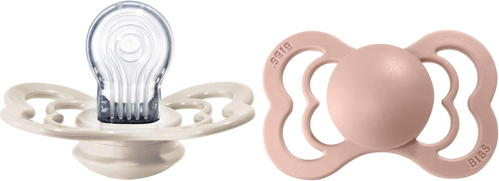 BIBS Supreme Silicone - Pack of 2 (Size 1)