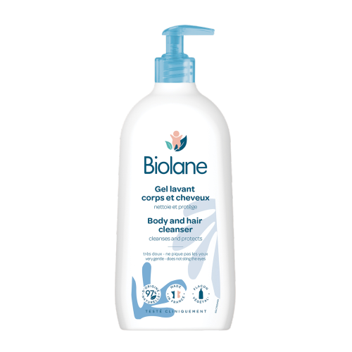 Biolane Body And Hair Cleanser (350ml)