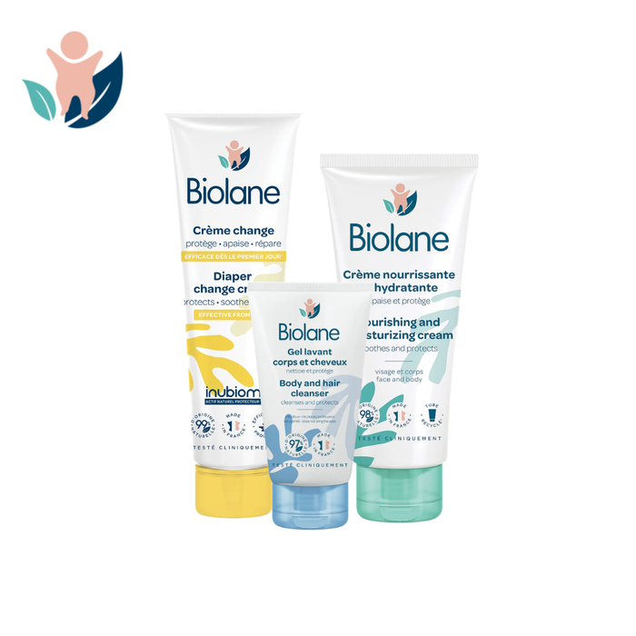 Biolane Gentle Travels Trio Bundle