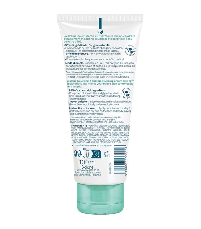 Biolane Nourishing And Moisturizing Cream