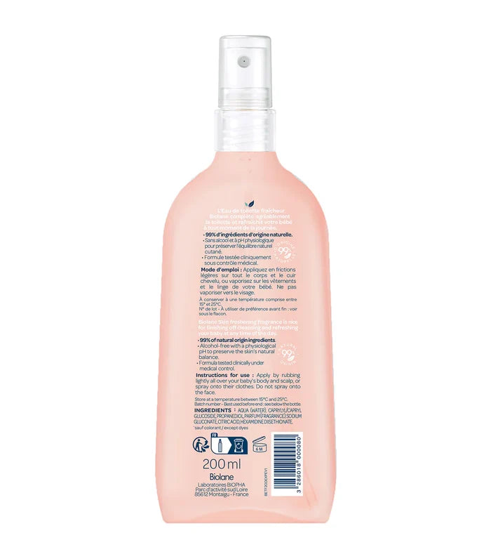 Biolane Skin Freshening Fragrance (200ml)