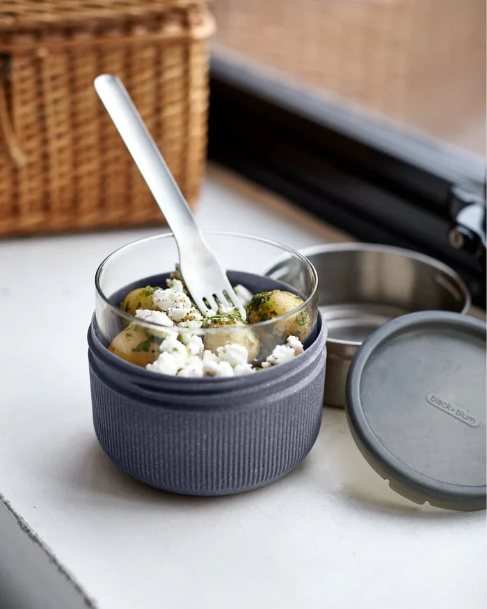 Black and Blum Lunch Pot Glass Slate