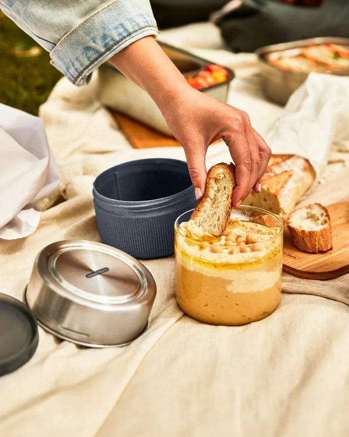 Black and Blum Lunch Pot Glass Slate