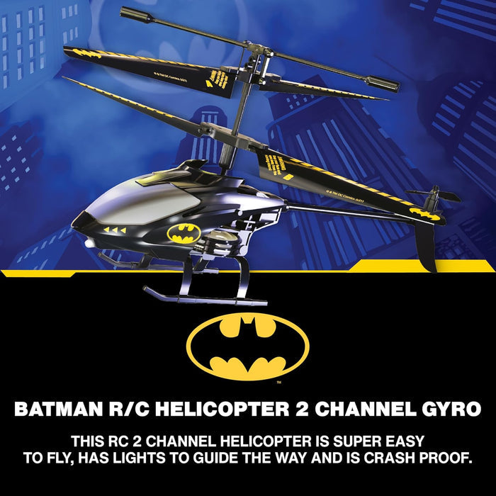 Bladez Toys Batman R/C Helicopter 2 Channel Gyro Batman Helicopter