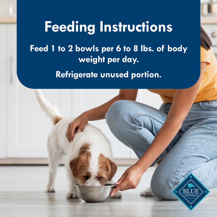 Blue Buffalo Delights Small Breed Natural Wet Dog Food, Roasted Turkey Paté, 3.5-oz. Cup