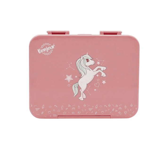 Bonjour Tiff Box Uni Clip Bento Lunch Box.