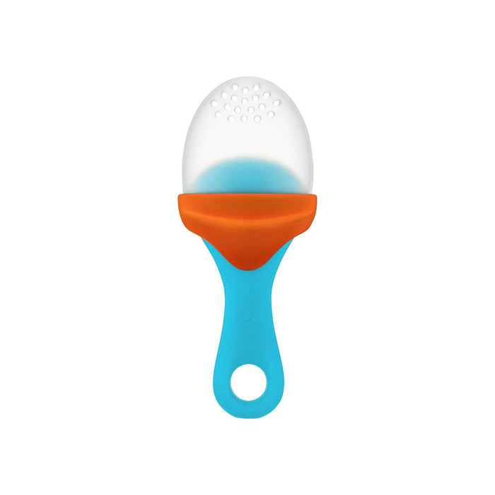 Boon -Pulp Silicone Feeder - Orange/Blue.