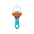 Boon -Pulp Silicone Feeder - Orange/Blue.
