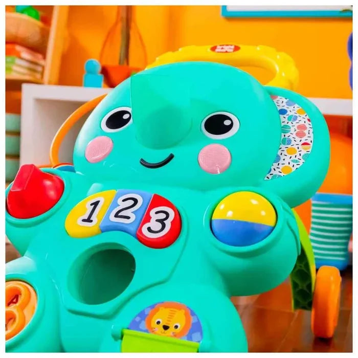 Bright Starts - 2-in-1 Stroll N Roll Ball Play Walker - Multicolor
