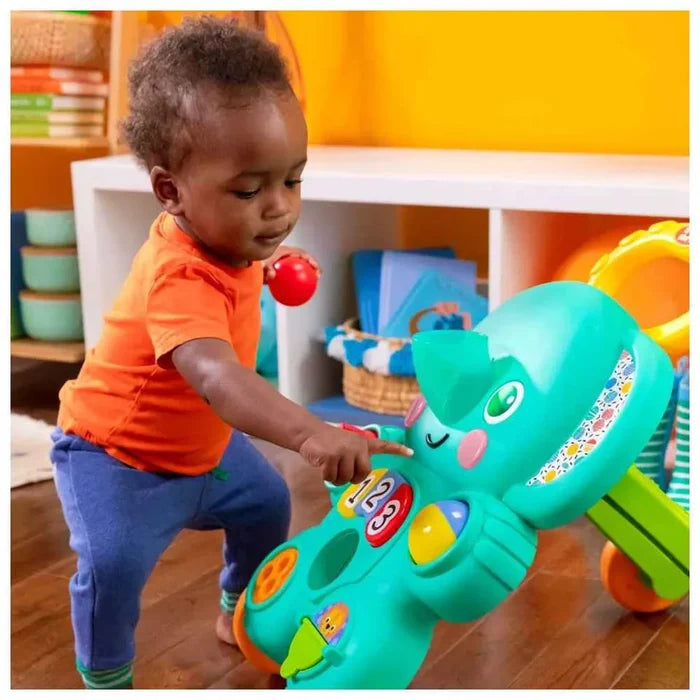 Bright Starts - 2-in-1 Stroll N Roll Ball Play Walker - Multicolor