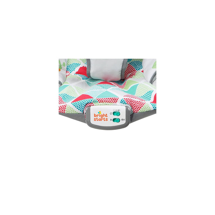 Bright Starts Baby Bouncer Soothing Vibrations Infant Seat, Toucan Tango