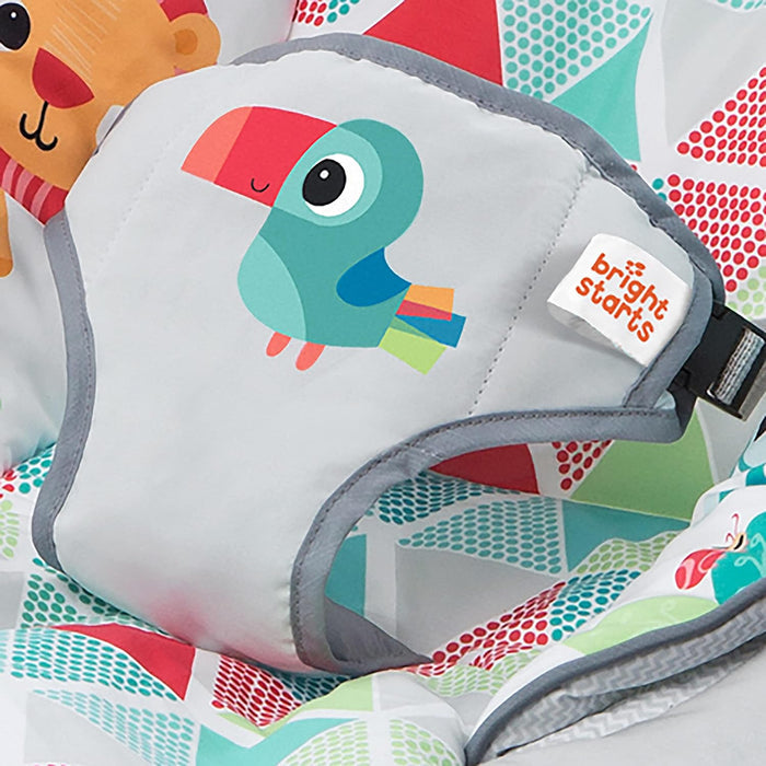 Bright Starts Baby Bouncer Soothing Vibrations Infant Seat, Toucan Tango