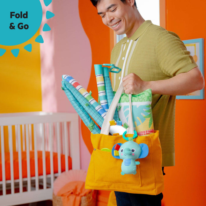 Bright Starts Wild Wiggles Foldaway Activity Gym