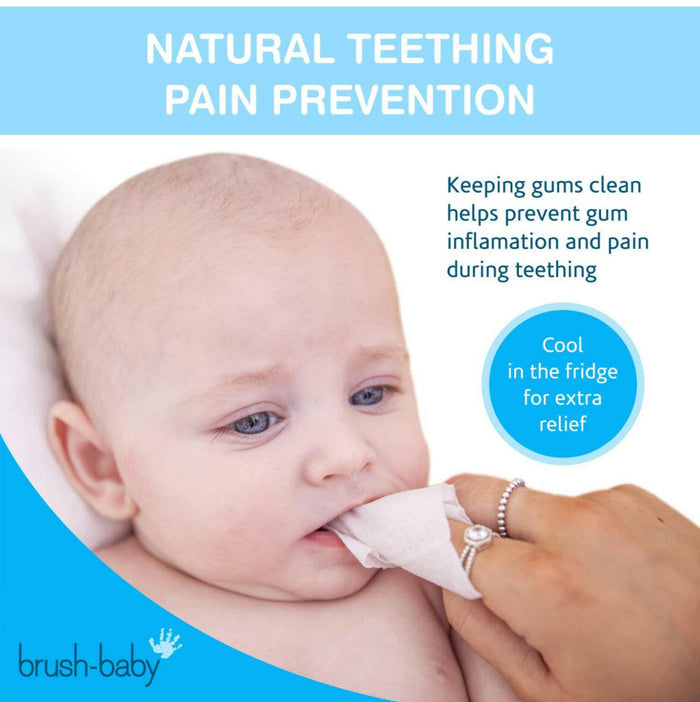 Brush Baby Dental Wipes - 28 Pcs