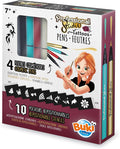 Buki Tattoo Felt Tip Pens – Golden, 54381
