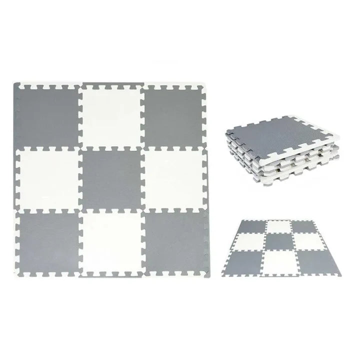 Bumble & Bird Baby Play Mat Safe(60cm*60cm size each mat) - Set 1 Assorted (9 Pcs)