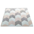 Bumble & Bird BabySafe Play Mat Multi-Shape (Peach & Brown)