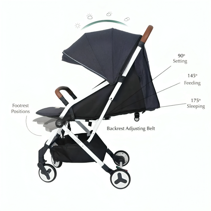 Bumble & Bird Swyft Ultra Lightweight Travel Stroller (0-3 Years Old+)