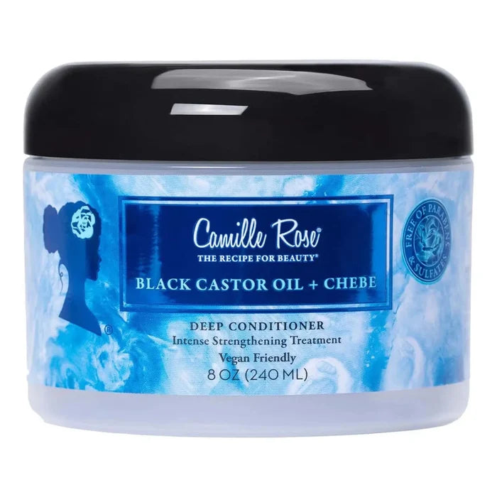 Camille Rose Black Castorl Oil Deep Conditioner Intense Strengthening Treatment (240ml)