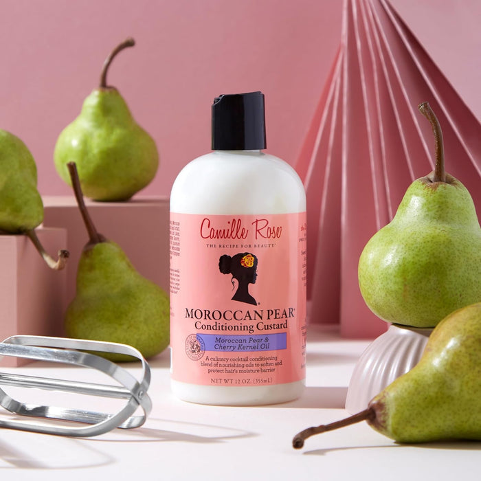 Camille Rose Natural Moroccan Pear Conditioning Custrad (355ml)