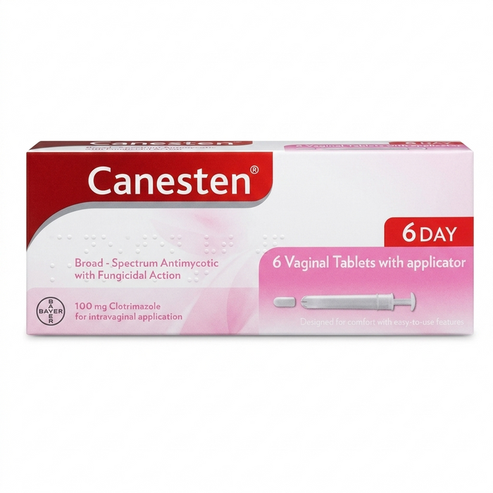 Canesten Vaginal Tablet - 6's (100mg)