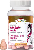 Canvita Hair, Skin & Nails With Biotin 2,500 Mcg(Sugar Free)
