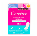 Carefree Cotton Feel Perfume Free Breathable Pantyliners 30 pcs