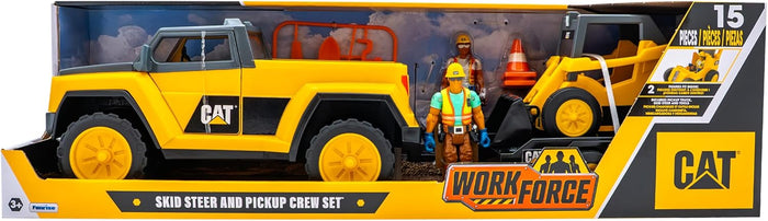 Cat Workforce Skidsteer & Pickup Crew Set