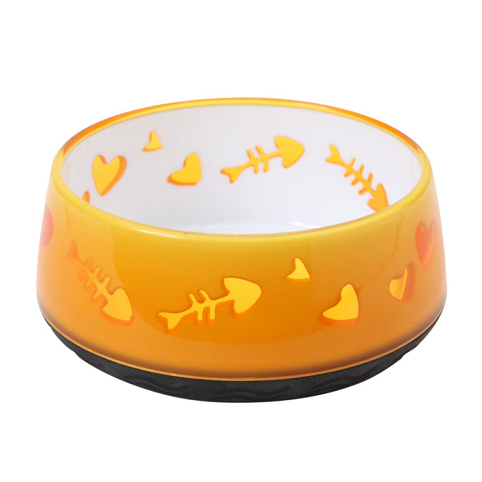 Catit Plastic Bowl Fish Pattern