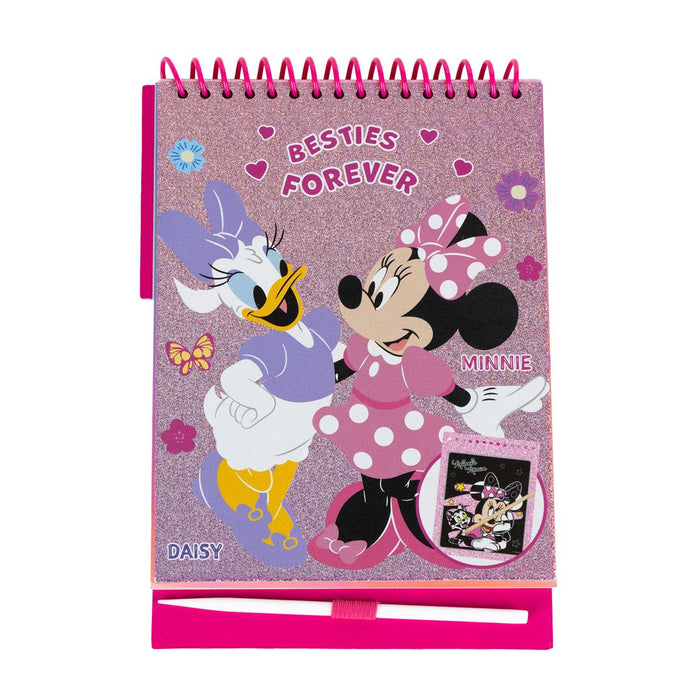 Cerda Minnie Scratch Book Stationary Set