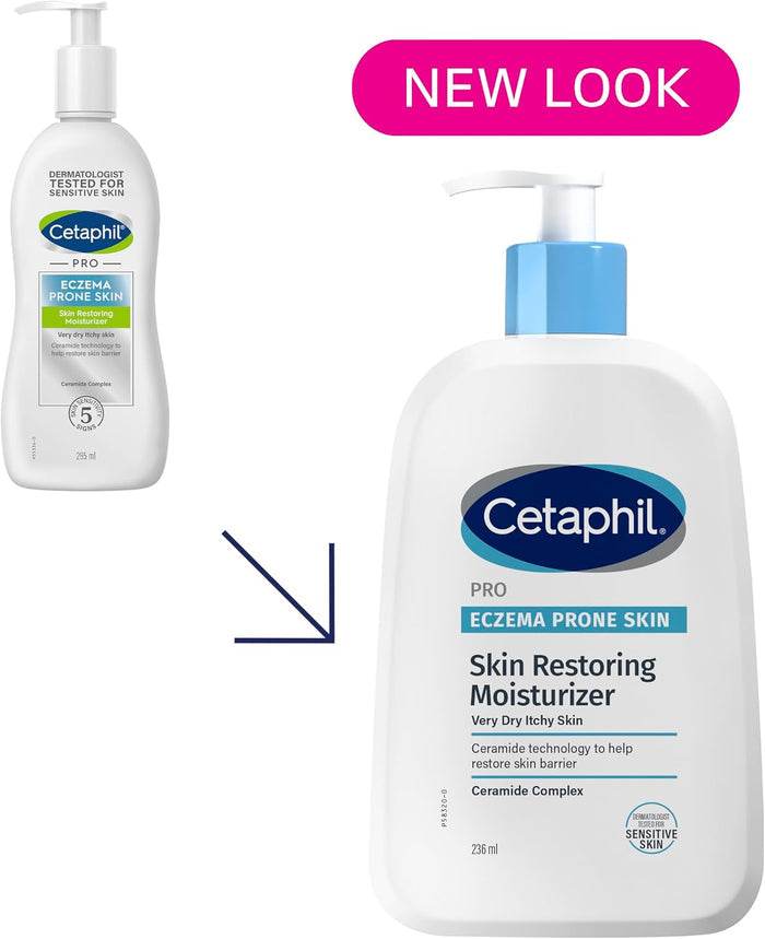 Cetaphil Pro Eczema Prone Skin Restoring Moisturizer Lotion (236ml)