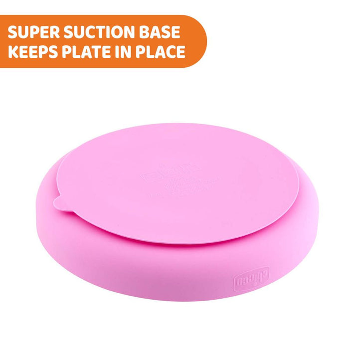Chicco Easy Menu Silicone Plate with Suction Cup