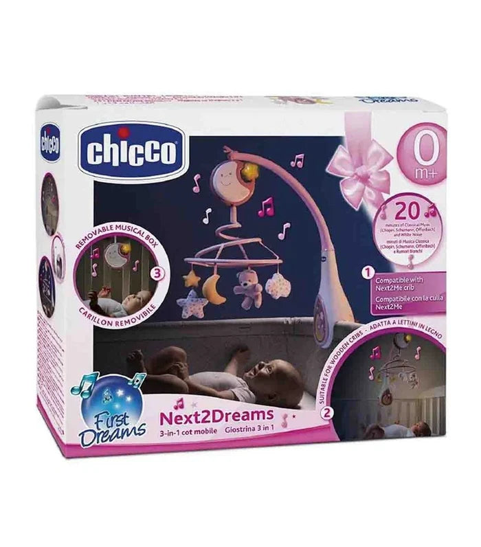 Chicco Next 2 Dreams Coat Mobile (Pink)