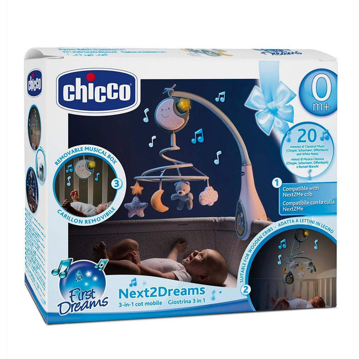 Chicco Next 2 Dreams Cot Mobile (Blue)