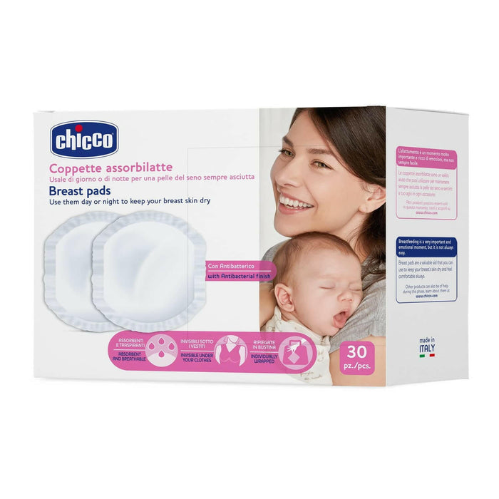 Chicco Nursing Breast Pads 30's.