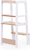 Childhome Learning Tower (White Natural)