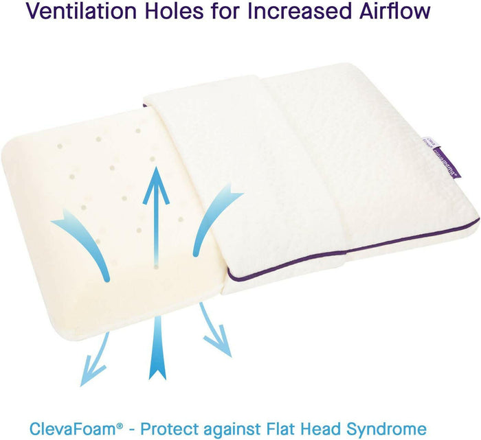 ClevaFoam Baby Pillow by Clevamama.