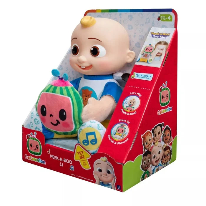 Cocomelon Doll Peek-a-Boo JJ Plush