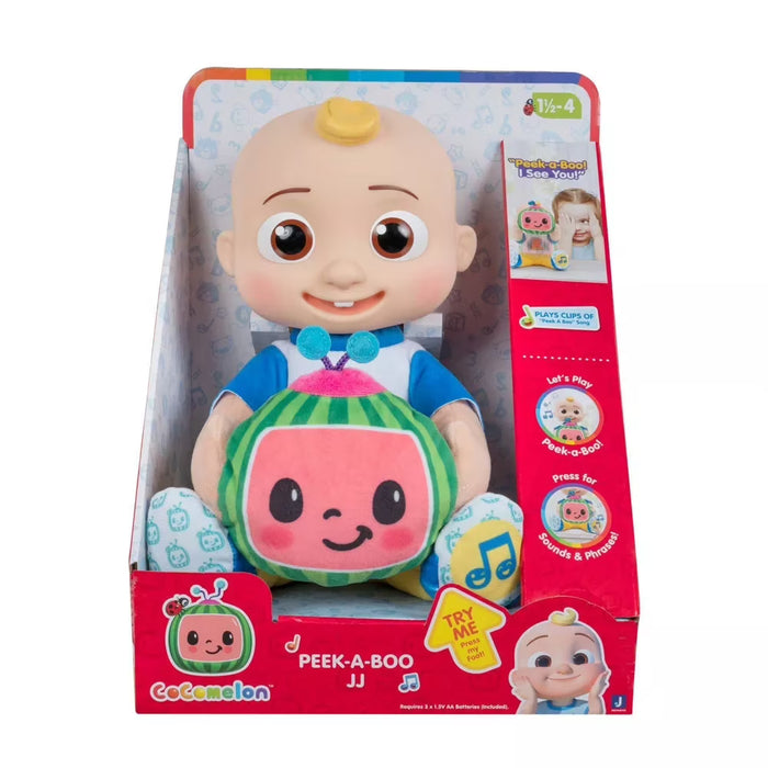 Cocomelon Doll Peek-a-Boo JJ Plush