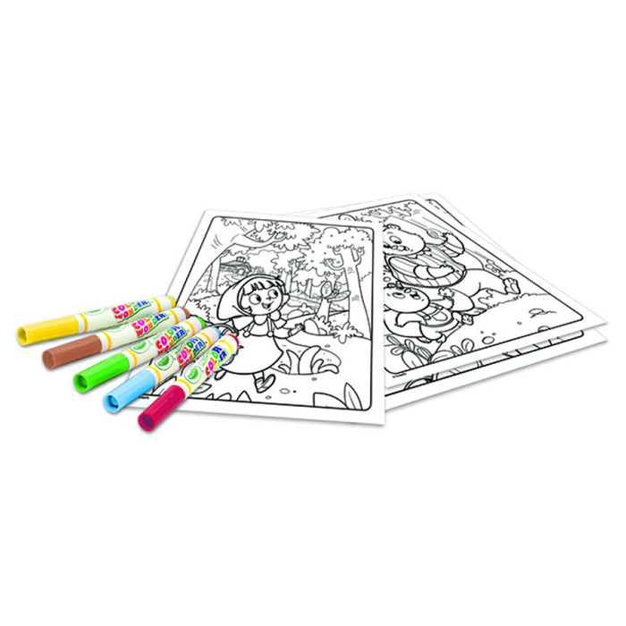 Crayola Color Wonder – Once Upon A Time Coloring Book with Markers